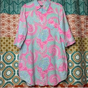 Psychedelic Ralph Lauren Paisley Dress